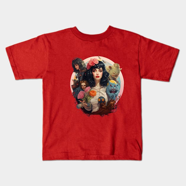 Pop Culture Extravaganza v.2 Kids T-Shirt by Acid_rain